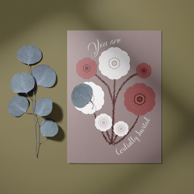 Artistic Elegant Rustic Invitation (Creator Uploaded)