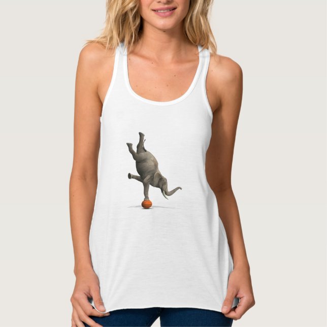 Artistic Elephant Singlet (Front)
