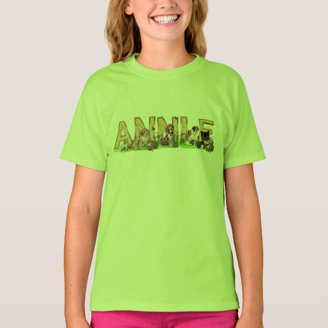 Artistic Fantasy, Bird Drawings in Colour T-Shirt (Front)