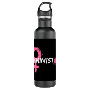 Artistic Feminist AF Pink Female Symbol  710 Ml Water Bottle