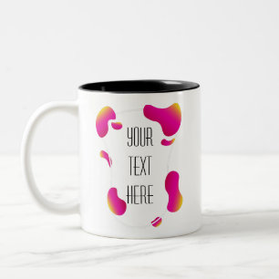 Artistic Frame Create Your Own Two-Tone Coffee Mug