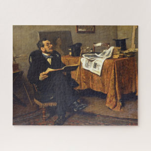 Artistic Gentleman (by Giovanni Boldini) Jigsaw Puzzle