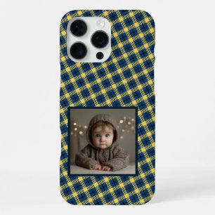 Artistic Gifts For Husband Gingham Plaid iPhone 16 Pro Max Case