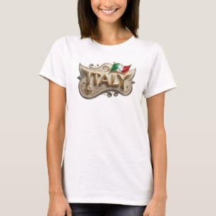 Artistic Gold ITALY Shirt Design