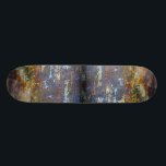 Artistic Grungy Wall Skateboard<br><div class="desc">Cool gift.</div>