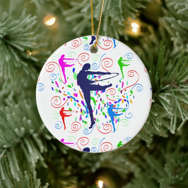 Artistic Gymnastics   Ceramic Tree Decoration (Tree)