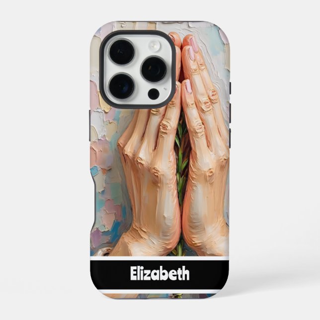 Artistic Hand Design iPhone Case (Back)