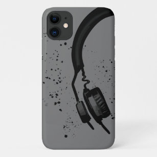 Artistic Headphone Graphic hip hop Music and Beat Case-Mate iPhone Case