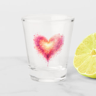 Artistic Heart Shot Glass