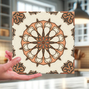 Artistic Italian Style Geometric Ceramic Tile
