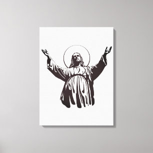 ARTISTIC JESUS CHRIST CANVAS PRINT