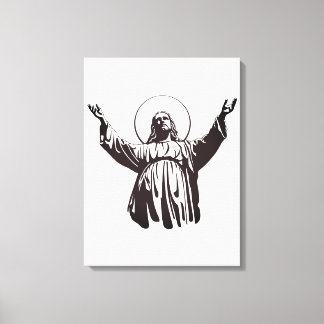 ARTISTIC JESUS CHRIST CANVAS PRINT