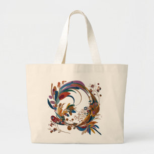 Artistic Jumbo Tote Bag for Everyday Style