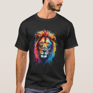 Artistic lion's head T-Shirt