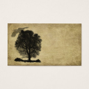 Artistic- Lone Stark Tree & Crow