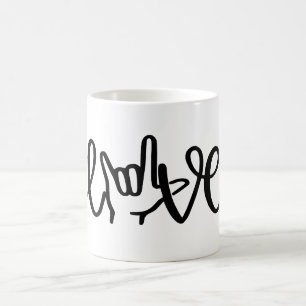 Artistic LOVE Magic Mug