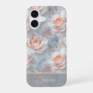 Artistic Maid Of Honor Gift Rose Flower Name iPhone 16 Case