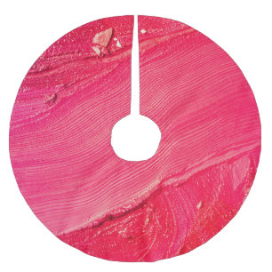 Artistic Make-Up: Colourful Creative Composition. Brushed Polyester Tree Skirt