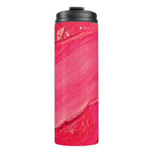 Artistic Make-Up: Colourful Creative Composition. Thermal Tumbler