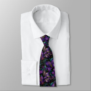 Artistic Menswear Ties Lilies Flower