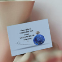 Artistic mermaid party under the sea 1st birthday