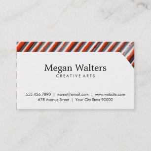 Artistic Mixed Media Business Card