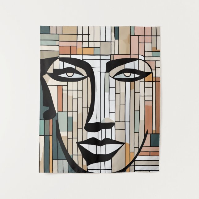 Artistic & Modern Tapestry – Perfect for Home & Of (Front)