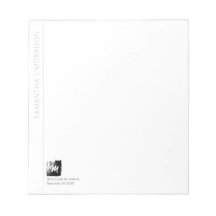 Artistic Monogram Name Black Formal Unique Elegant