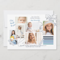 Artistic Mood Photo Birthday Invitation