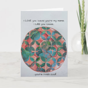 Artistic Mother’s Day Card
