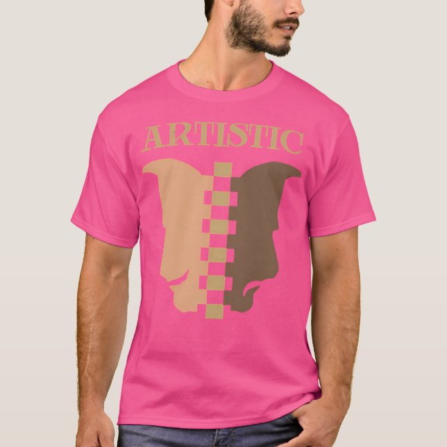 Artistic Motion T-Shirt (Front)
