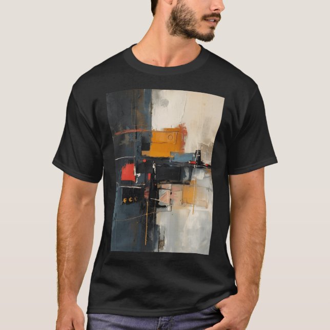 Artistic Motivational T-Shirt – Unique Design  (Front)