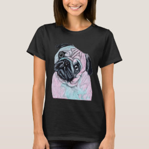 Artistic mr Pug Classic  738 T-Shirt