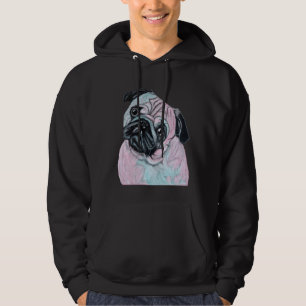 Artistic mr Pug Classic T-Shirt 738 Hoodie
