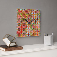 Artistic Multi Colour Diamond Pattern