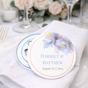 Artistic Pastel Botanical Florals Wedding Bottle Opener