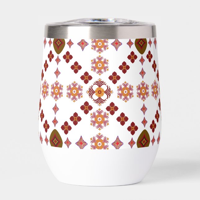 Artistic Pattern Coffee Mug – Stylish Kitchenware  (Front)