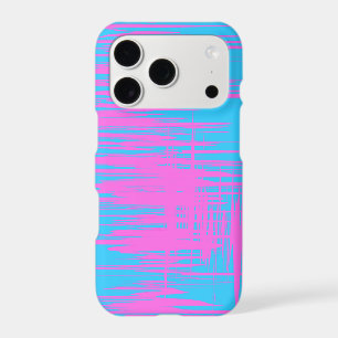 Artistic Pattern Design in Pink and Blue