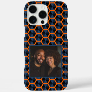 Artistic Personal Gifts Hexagon Pattern iPhone 16 Pro Max Case