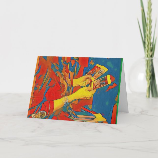 Artistic Physic Tarot Reading Card (Front)