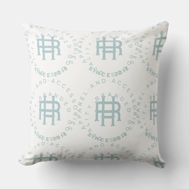 "Artistic Pillow Design - A Touch of CThrow Pillow (Front)