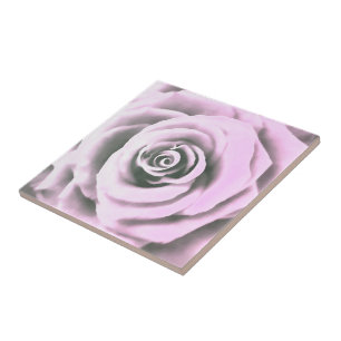 Artistic Pink Rose  rb Tile