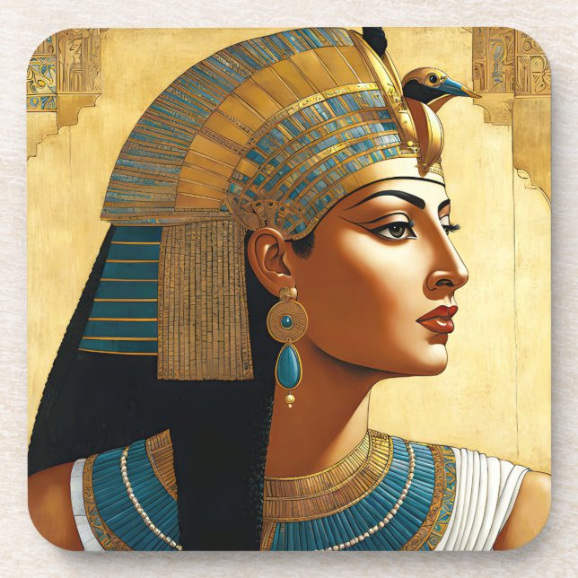 Artistic Portrait of Cleopatra         Coaster (Front)