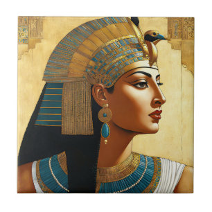 Artistic Portrait of Cleopatra         Tile