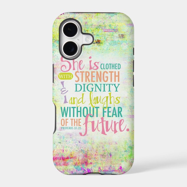 Artistic Proverbs 31:25 (Back)