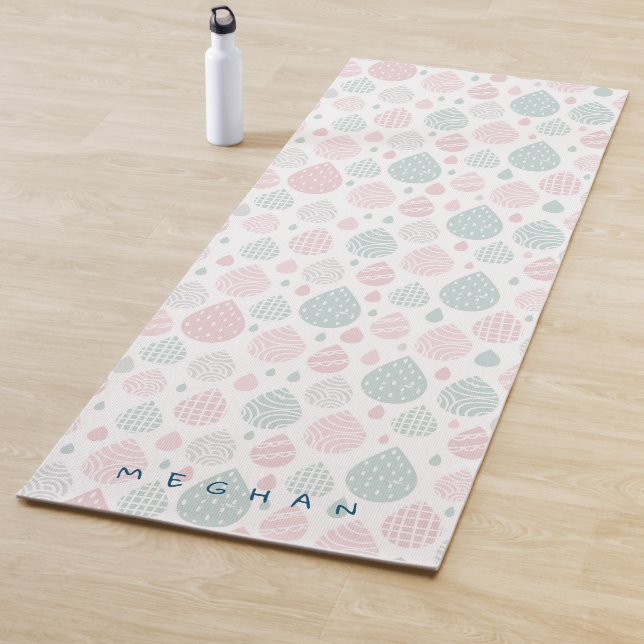 Artistic Raindrops ⎢Monogram Yoga Mat (In Situ)