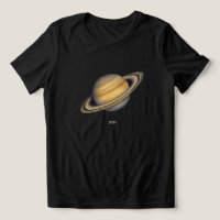 Artistic Saturn with Vibrant Rings