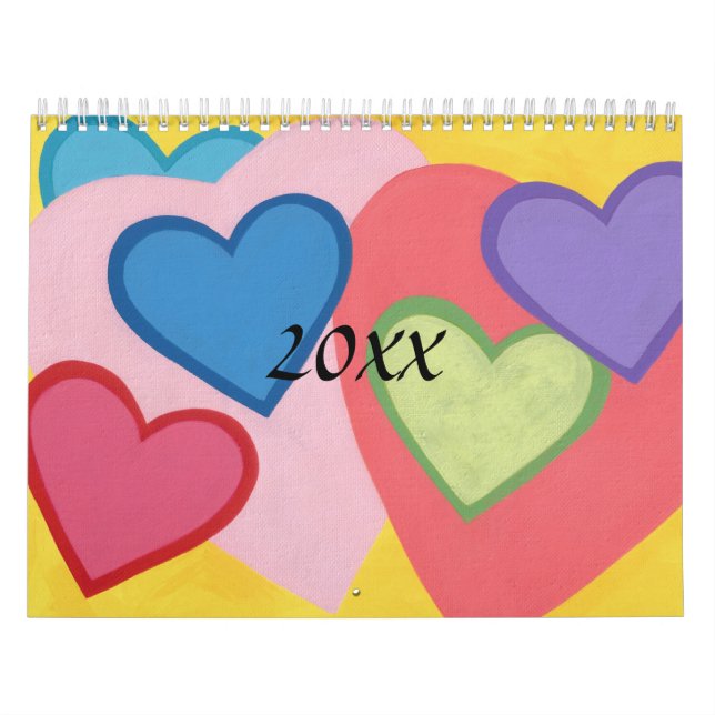 Artistic Scenes Custom Printed Seasonal Calendar (Cover)