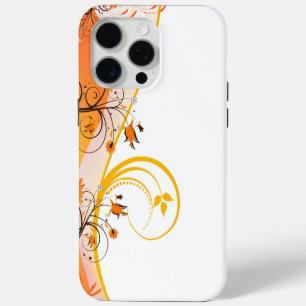 Artistic Shades of Orange iPhone 15 Pro Max Case