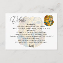 Artistic Silhouette Destination Wedding Modern Art